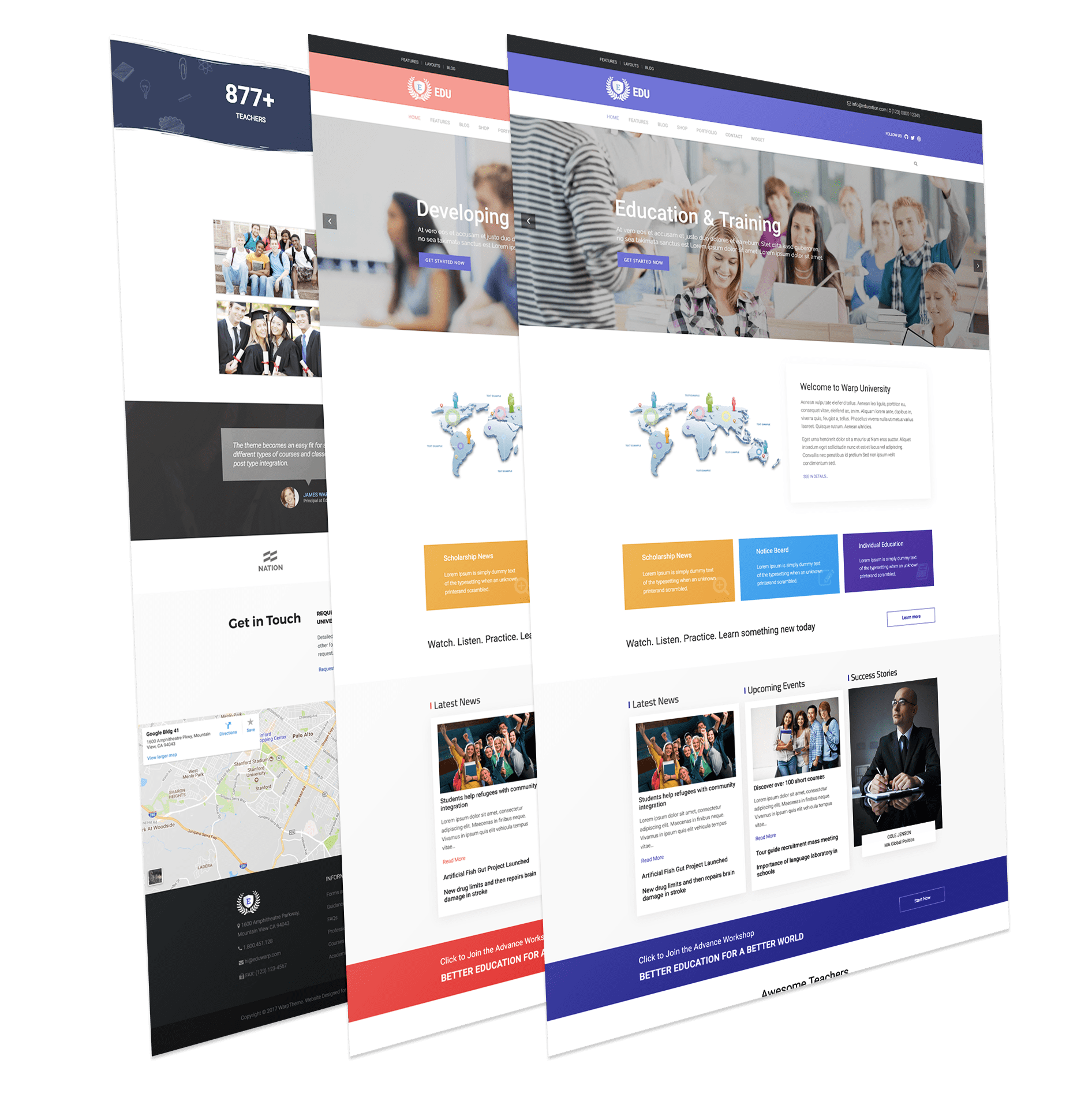 Edu - Responsive Education WordPress Theme