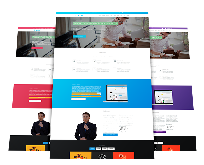 WT Rachel - Responsive Joomla Template For Businesses and Agencies