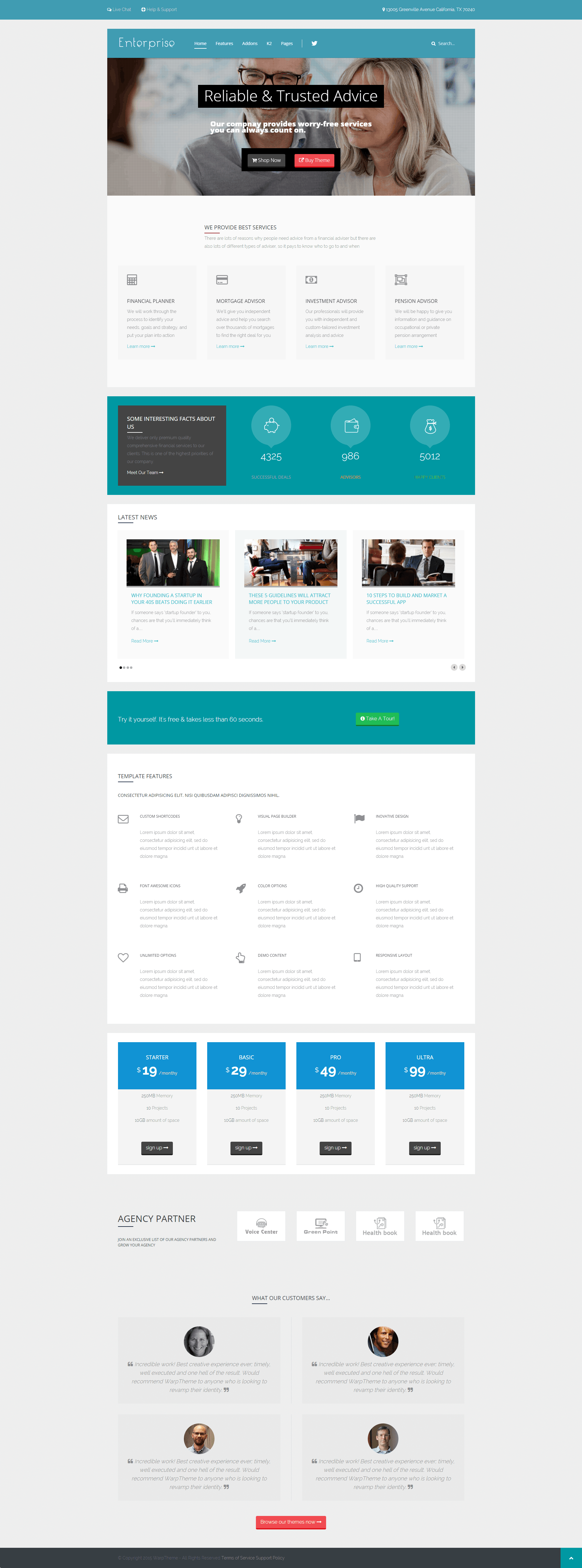 Enterprise Homepage