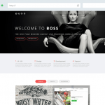 One Page Joomla Template