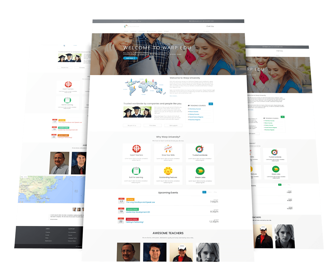 WT Edu - Responsive Education WordPress Theme