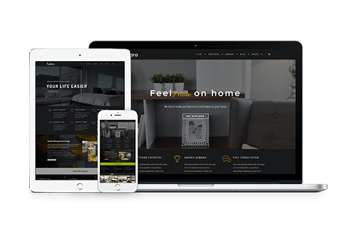 Fedaro - Responsive Interior Design WordPress Theme