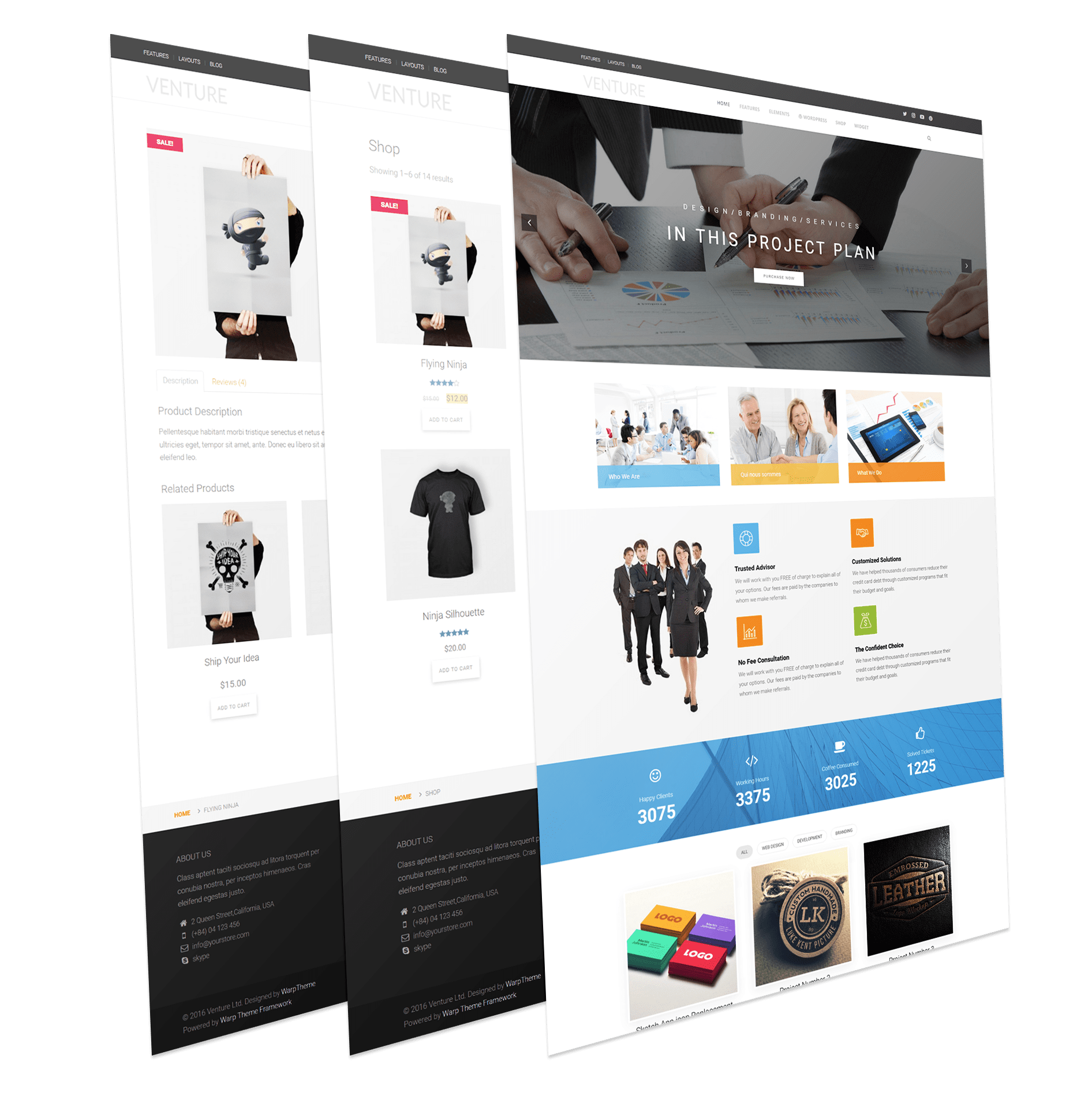 WT Venture - Responsive Business WordPress Theme