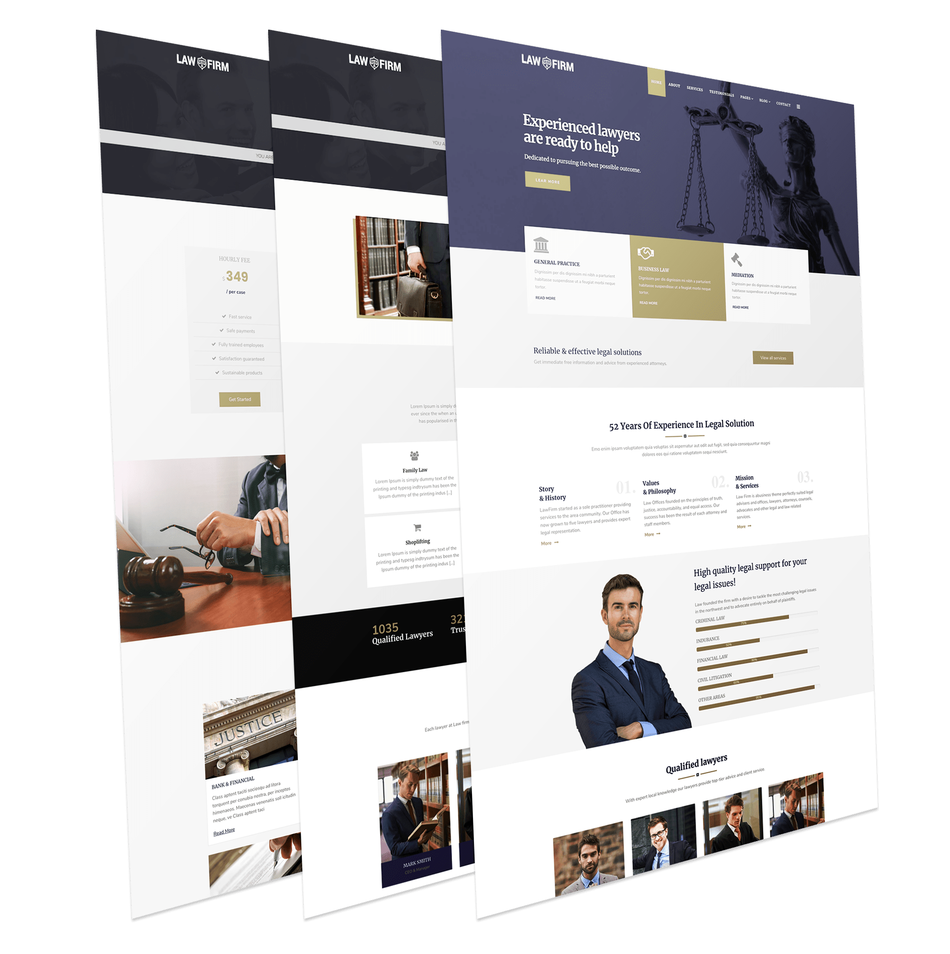 Law Joomla Template