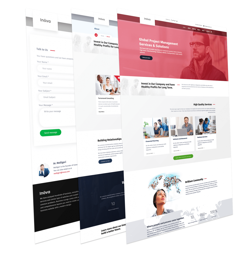 Inova - Creative Multi-Purpose Responsive Joomla Template