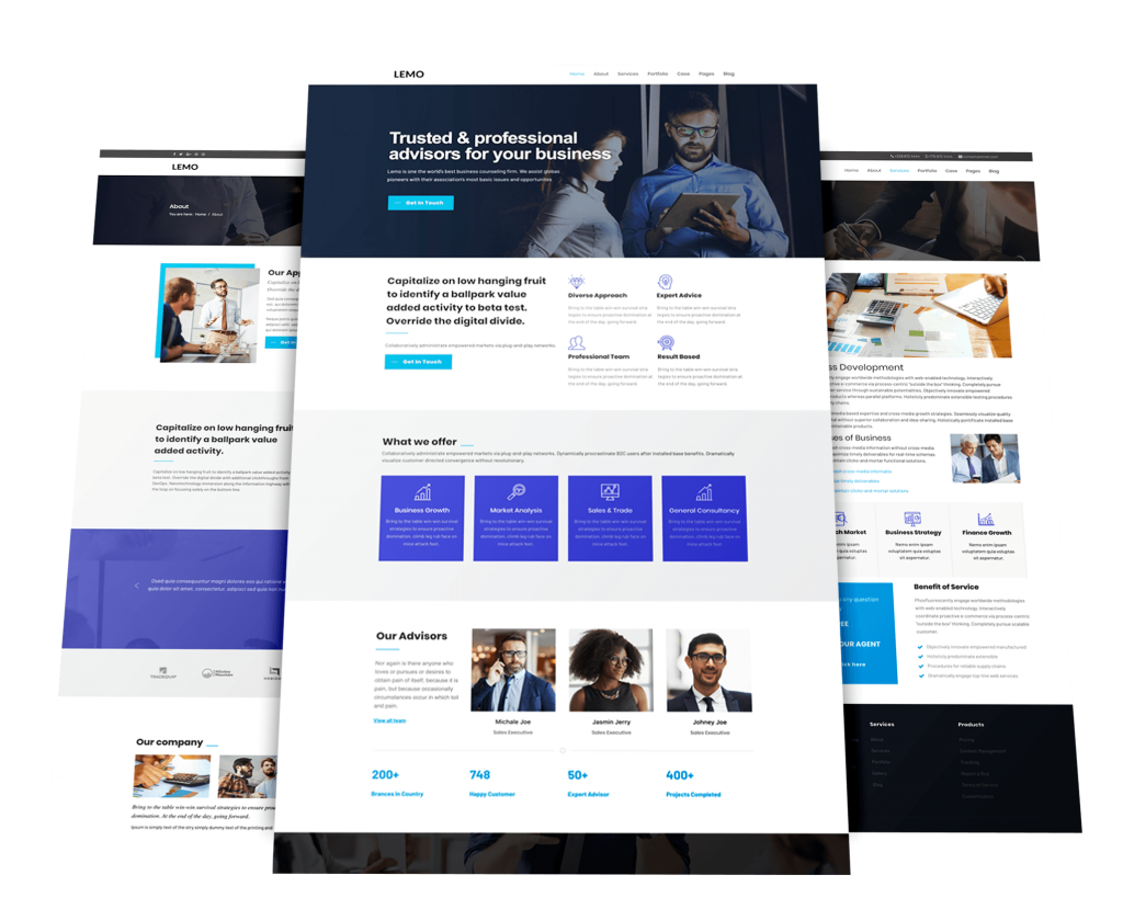 Free Business Joomla Template - WT Lemo