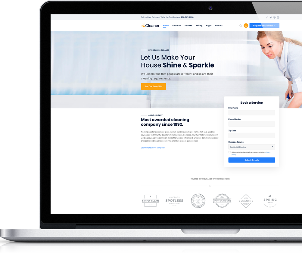 Cleaning Service Template