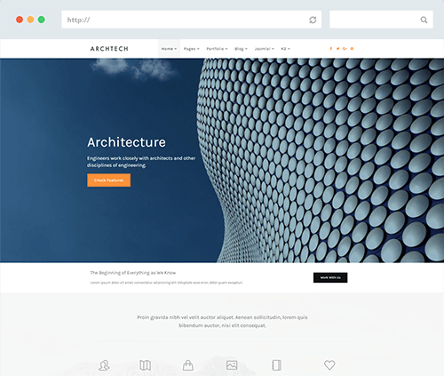 Archtech Template