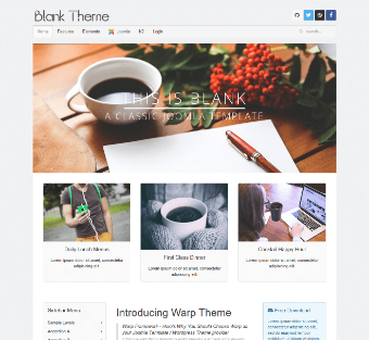 WT Blank Joomla Template