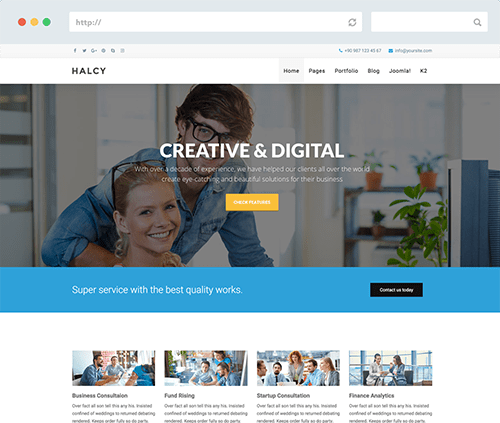 Business Joomla Template