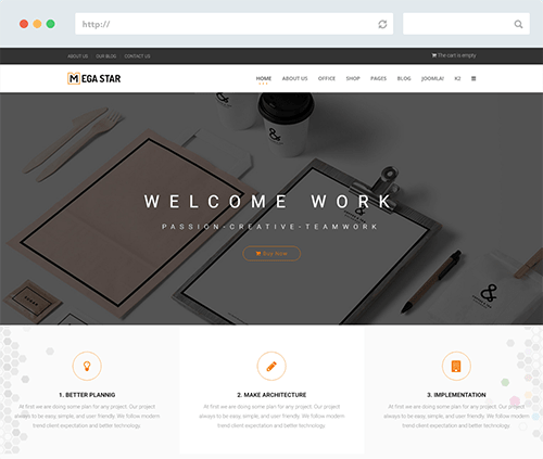 Hikashop Joomla Template