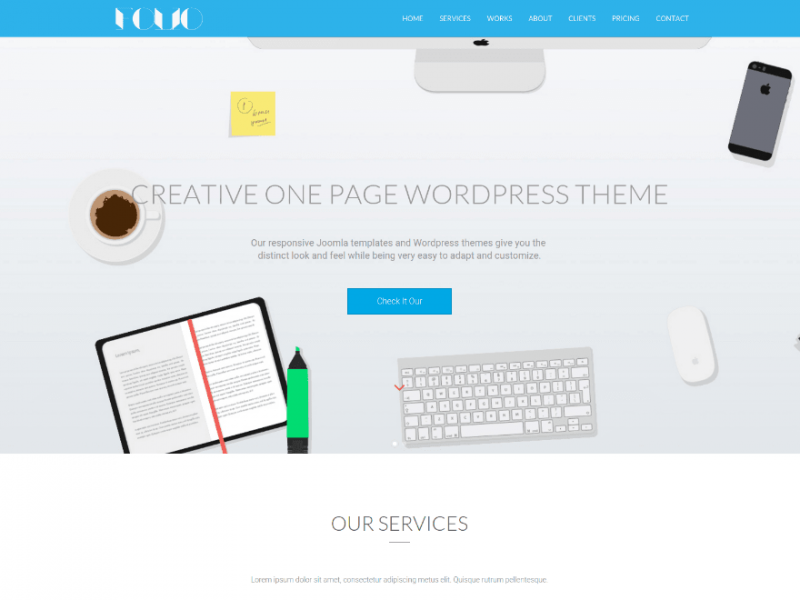 Folio WP Theme