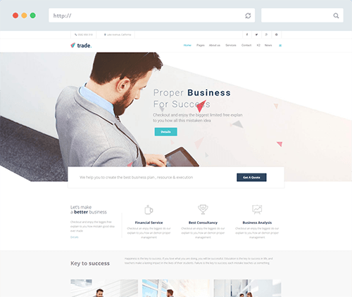 Finance Joomla Template